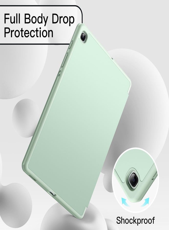 جي تيك جراب JETech لجهاز سامسونج جالاكسي تاب إس 6 لايت 10.4 بوصة 2024/2022/2020 مع حامل قلم S Pen، غطاء نحيف للتابلت مع ظهر TPU ناعم، خاصية التشغيل/الإيقاف التلقائي (لون نعناعي) - Image 4